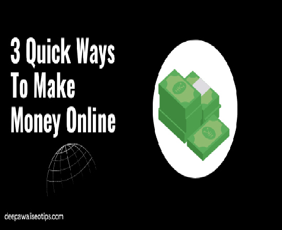 3 Easy Online Money Methods